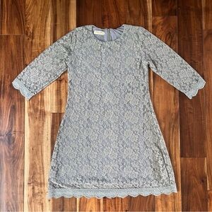 April Girl Lace 3/4 Sleeve Dress